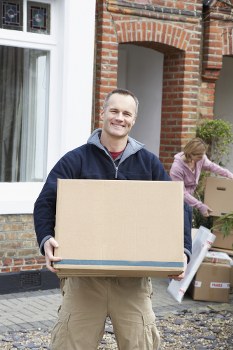 Office removals in Shoreditch planning with boxes and desks